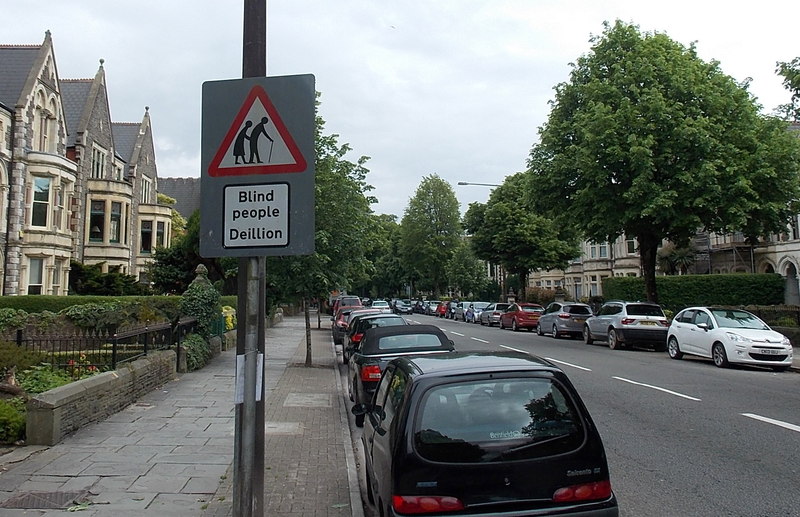 File:Unsatisfactory depiction of blind people, Cardiff - geograph.org.uk - 4079184.jpg