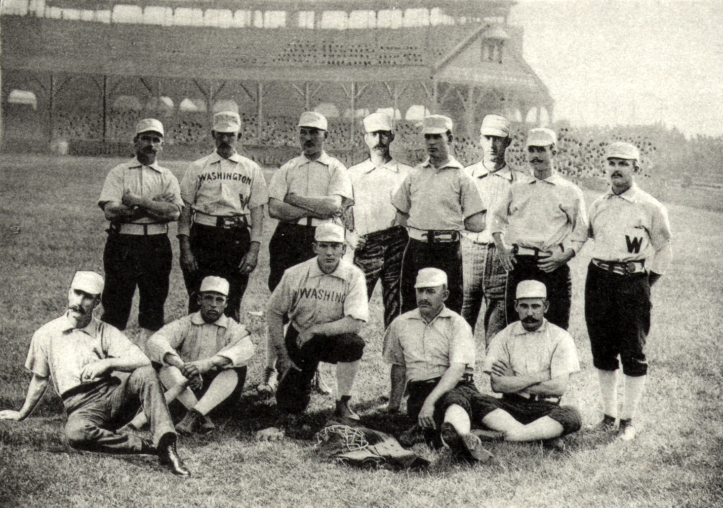 In 1859, The First Washington Nationals Played In Front Of The White House