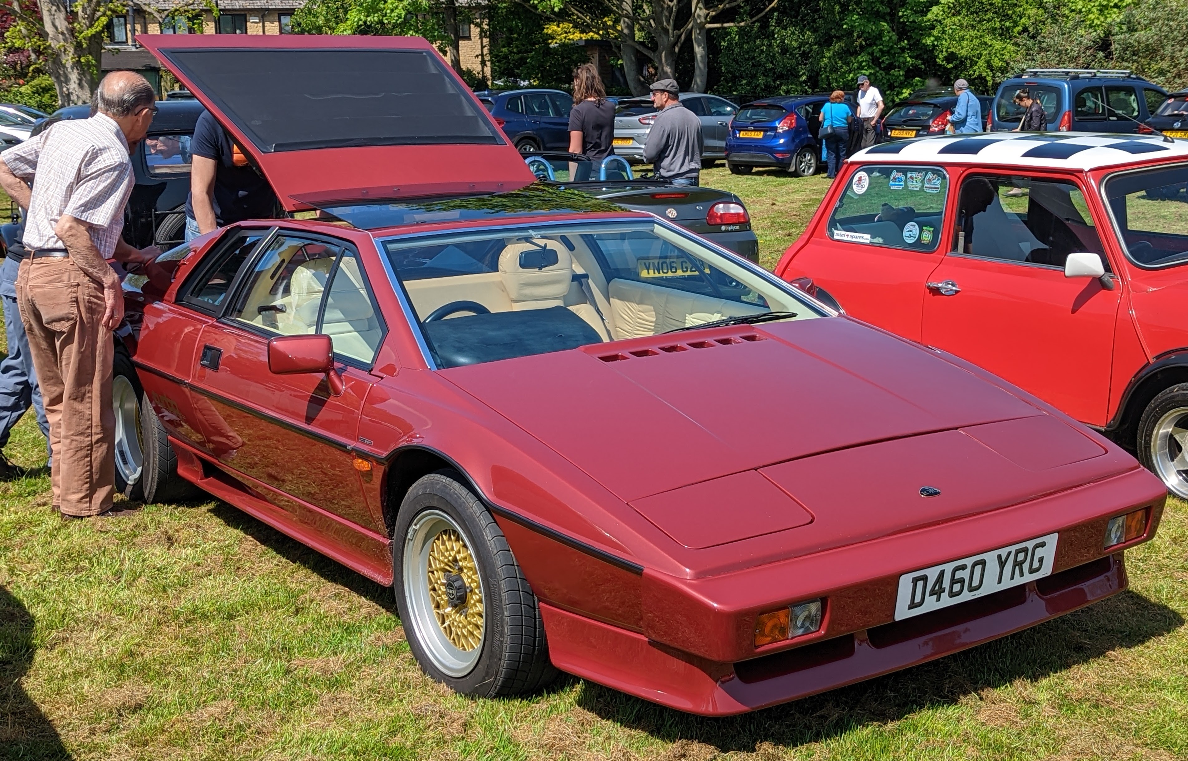 Lotus Esprit s1 чертеж