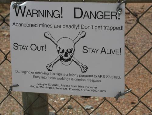 File:Abandoned mines sign.jpg