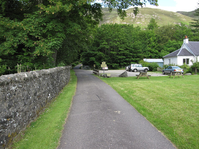 File:Attadale gardens car park - geograph.org.uk - 1580873.jpg