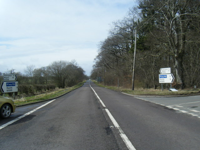 File:B5305 crossroads north of Skelton - geograph.org.uk - 4404127.jpg