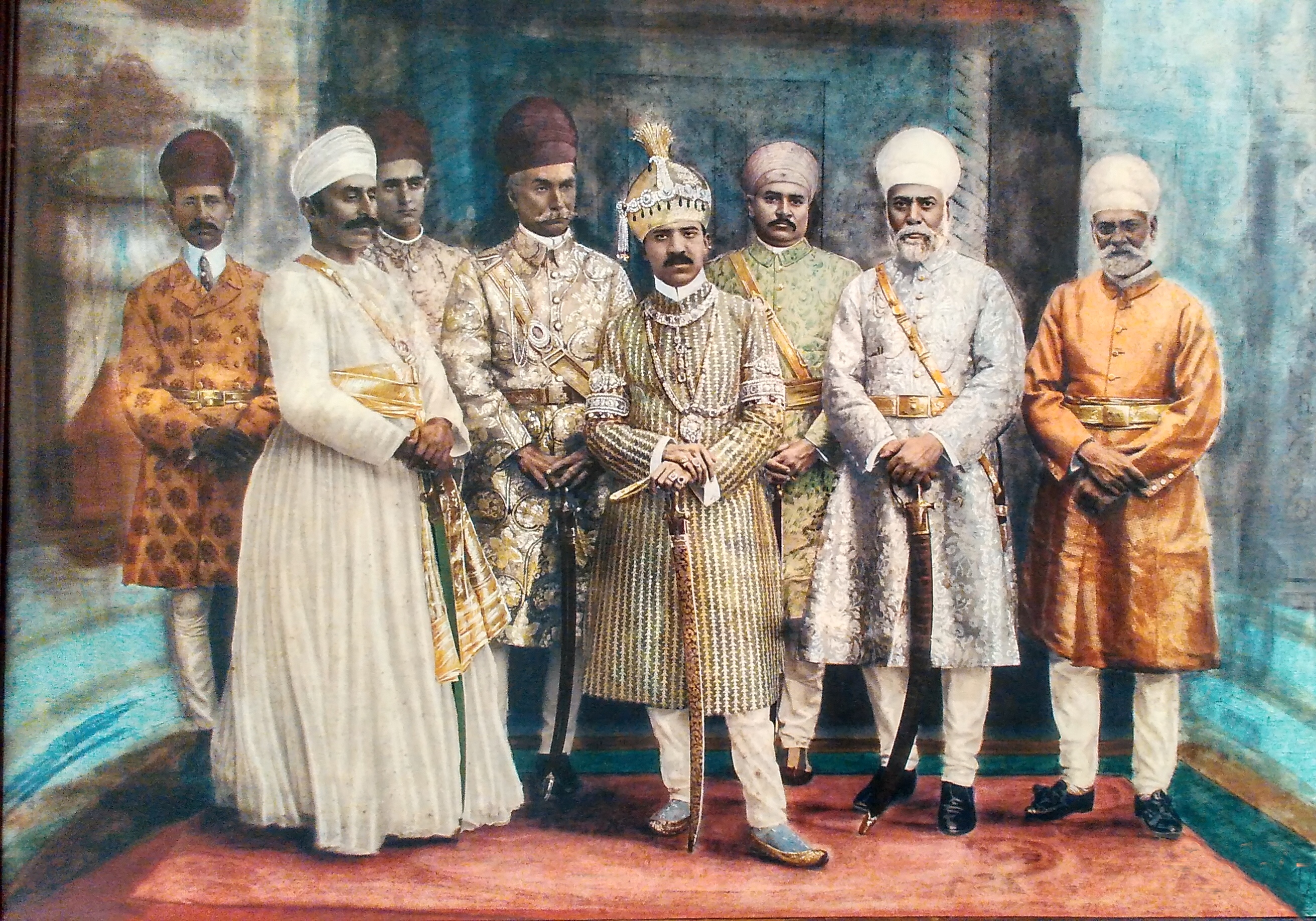 CHOWMAHALLA PALACE Royal painting