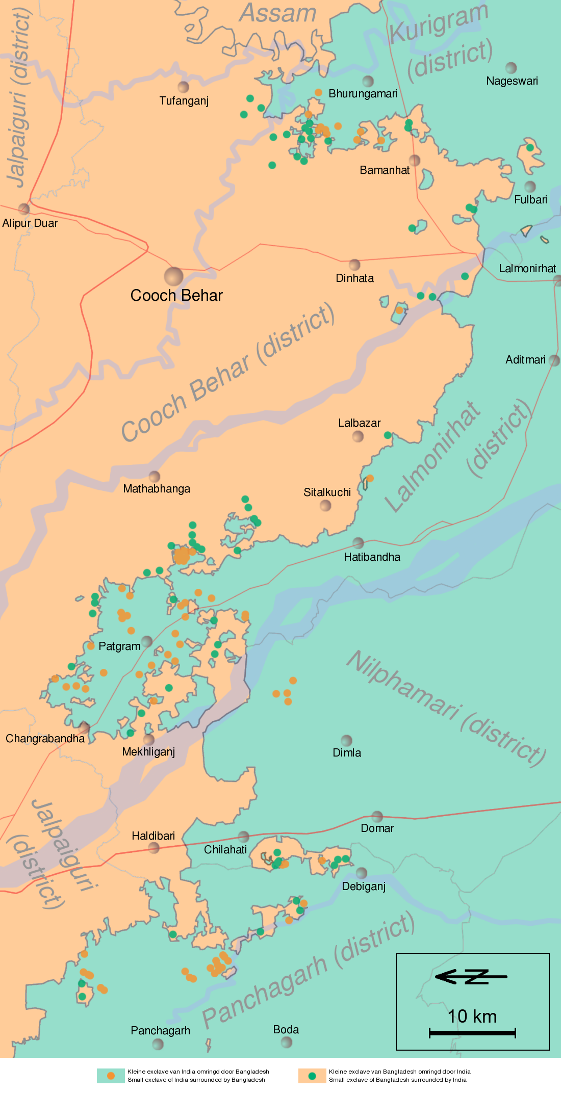 India–Bangladesh enclaves - Wikipedia