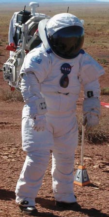 The I-suit during field trials at the 2004 Desert RATS Isuit.jpg