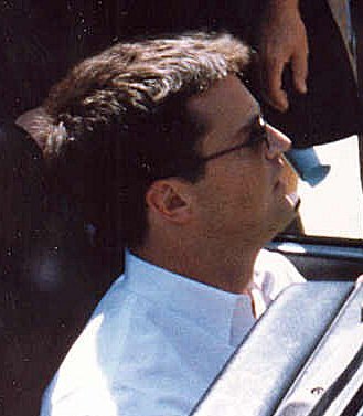 Perry departing rehearsal for the 1995 Emmy Awards