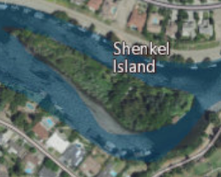 Shenkel Island Island in California