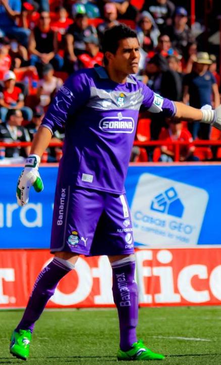 21-year-old Mexican goalkeeper Sebastián Jurado (Veracruz) with