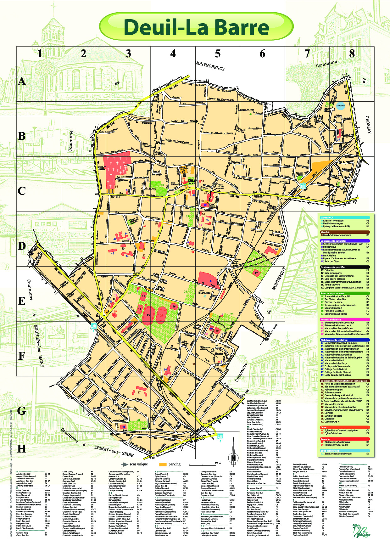 Street map Deuil-la-Barre , Map of Deuil-la-Barre city, Street map of Deuil-la-Barre , City map of Deuil-la-Barre 