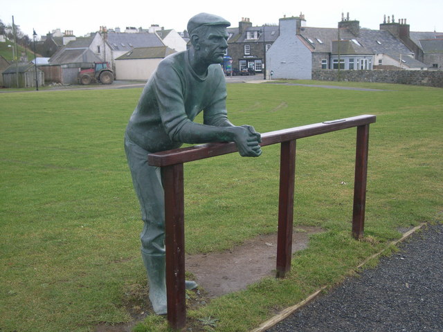 File:Sculpture in Port William - geograph.org.uk - 663405.jpg