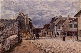 File:Sisley - village-street-grey-weather-1874.jpg