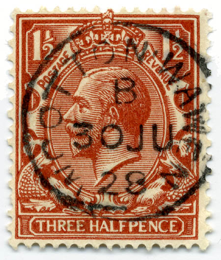 1928 King George V Bullseye