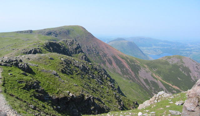 View of Red Pike from the ascent of High Stile - geograph.org.uk - 320319