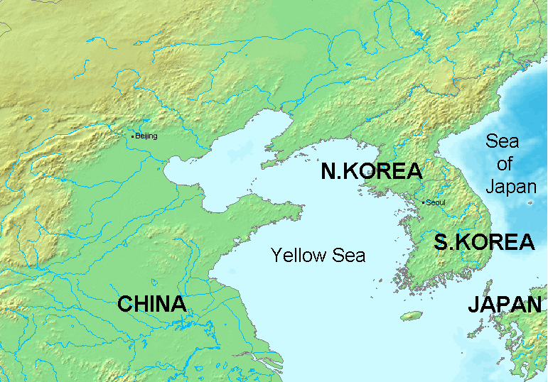 Yellow Sea - Simple English Wikipedia, the free encyclopedia