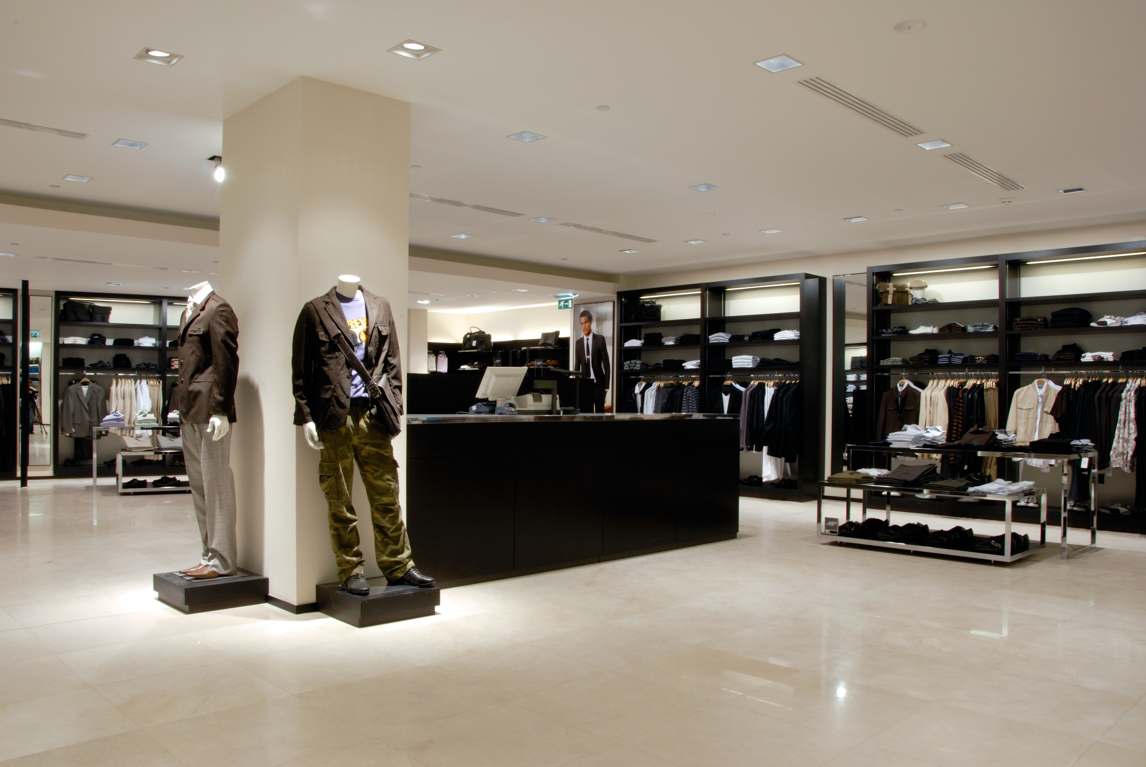 zara men store