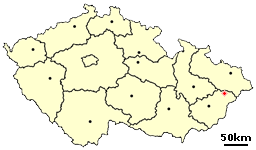 Zubří - Localizazion