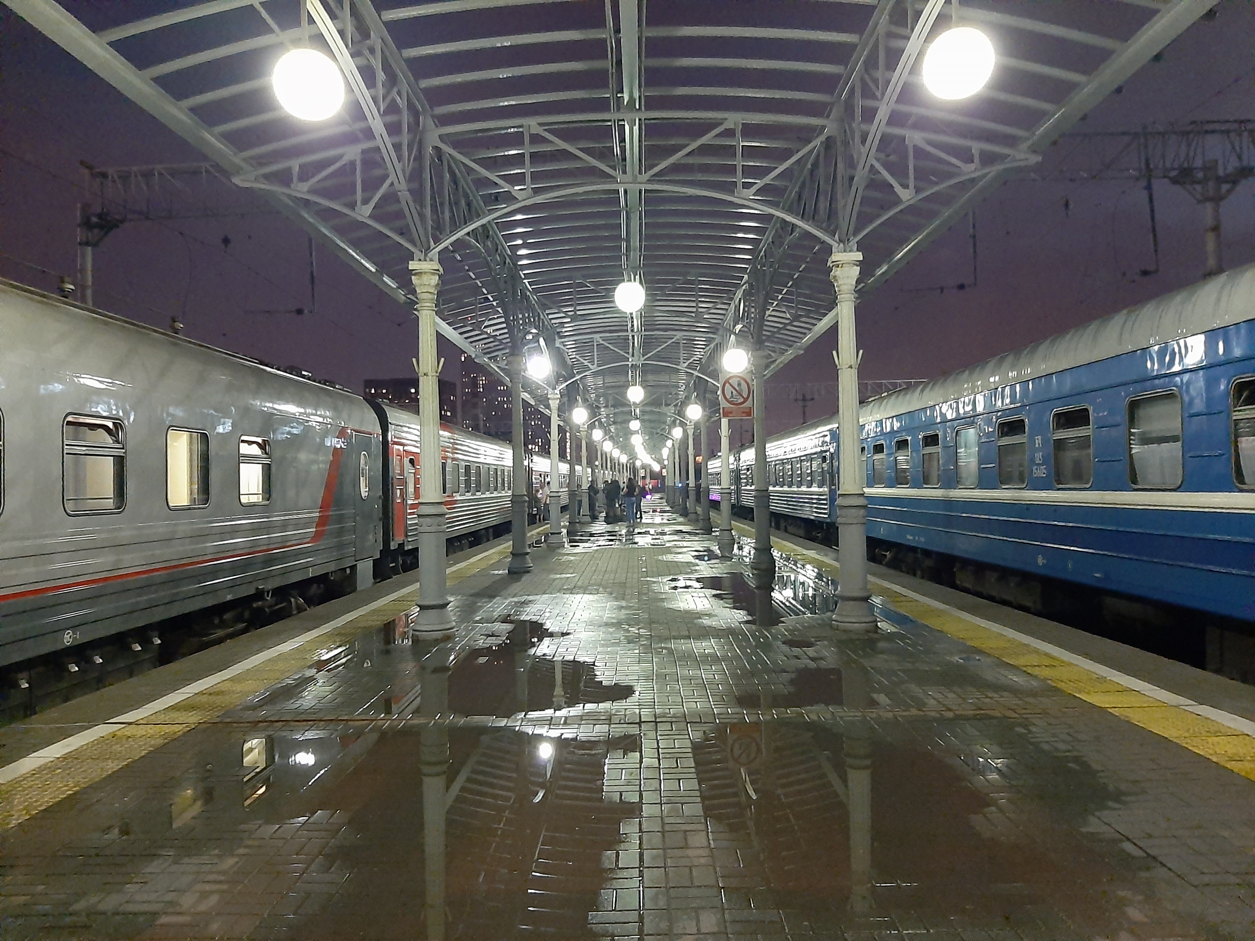 павелецкий вокзал перрон