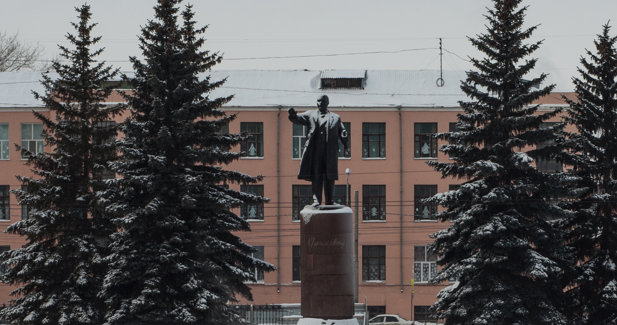 омск площадь ленина старые