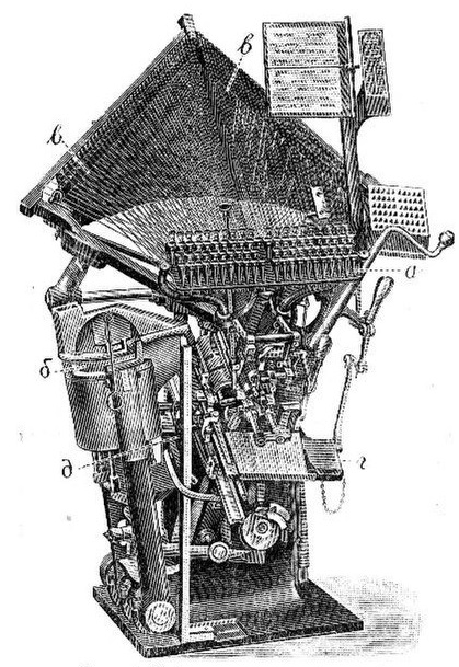 Наборная машина. Наборная машина Пейджа. Наборная машина монолейн. Изобретатель автоматической наборной машины Кнегинский. Наборная машина 2н-140 Россия.