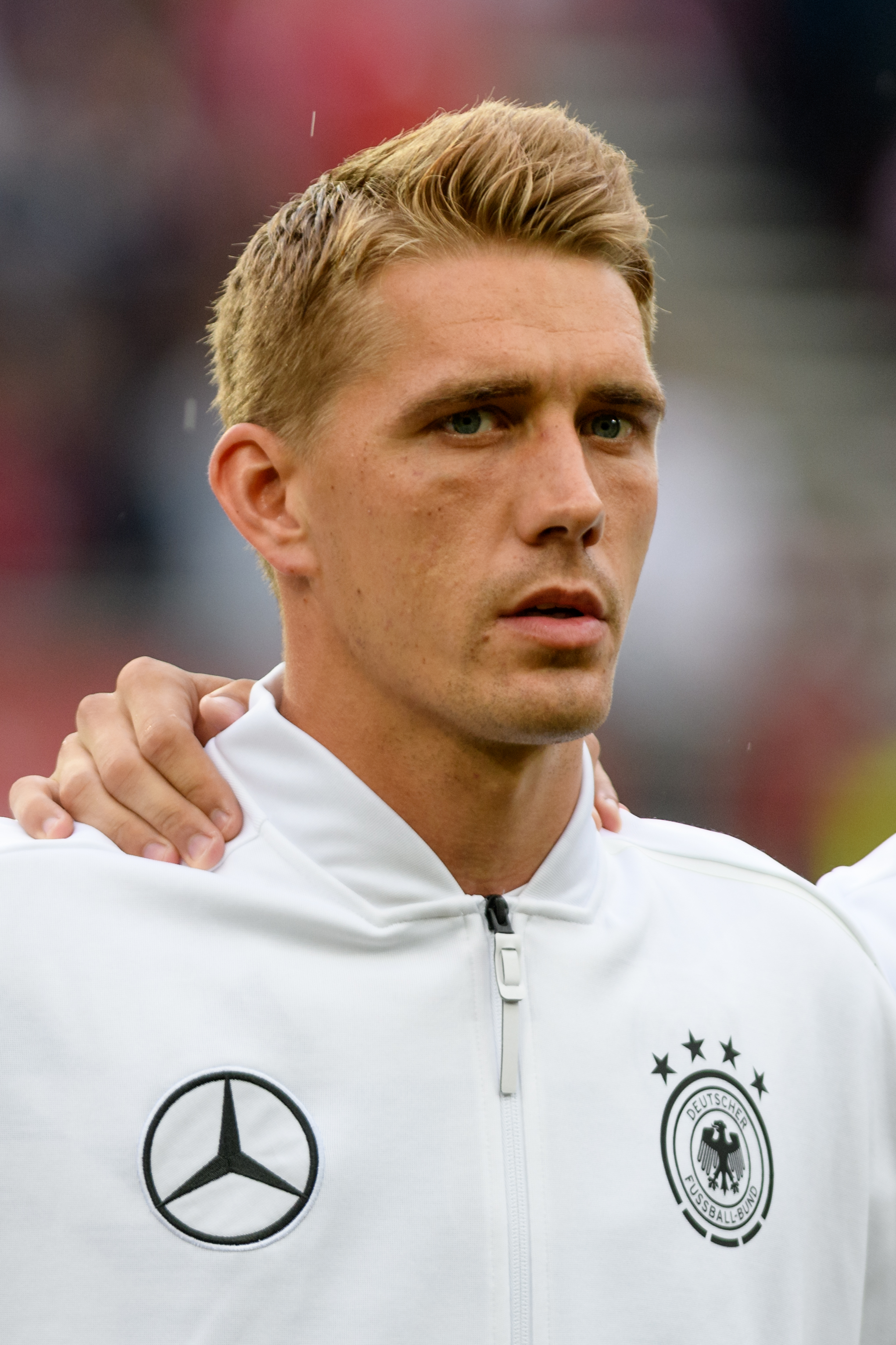 Petersen with [[Germany national football team|Germany]] in 2018