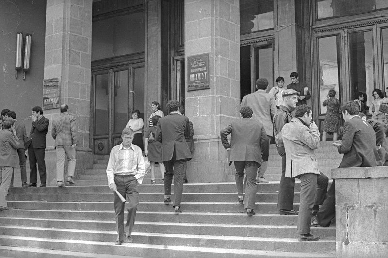 File:At the Polytechnic Institute of Georgia. Tbilisi, Georgian Soviet Socialist Republic. 1970s.jpg