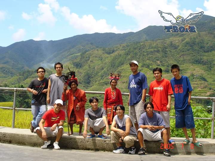 File:Banaue rice terraces with my friends and locals.jpg