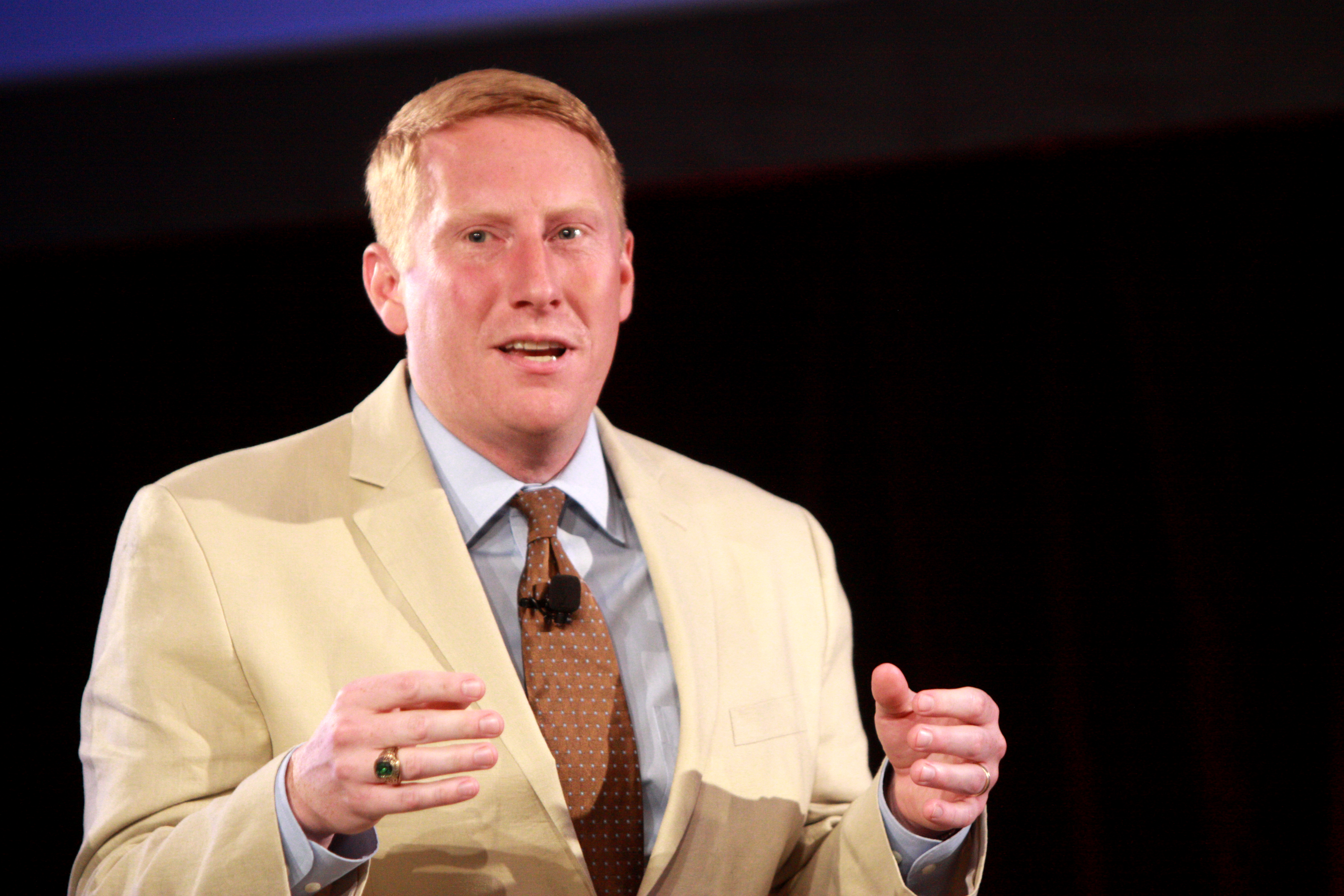 Ben Powell speaking at the 2013 FreedomFest in Las Vegas, Nevada.