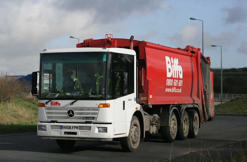 Mercedes econic refuse truck #6