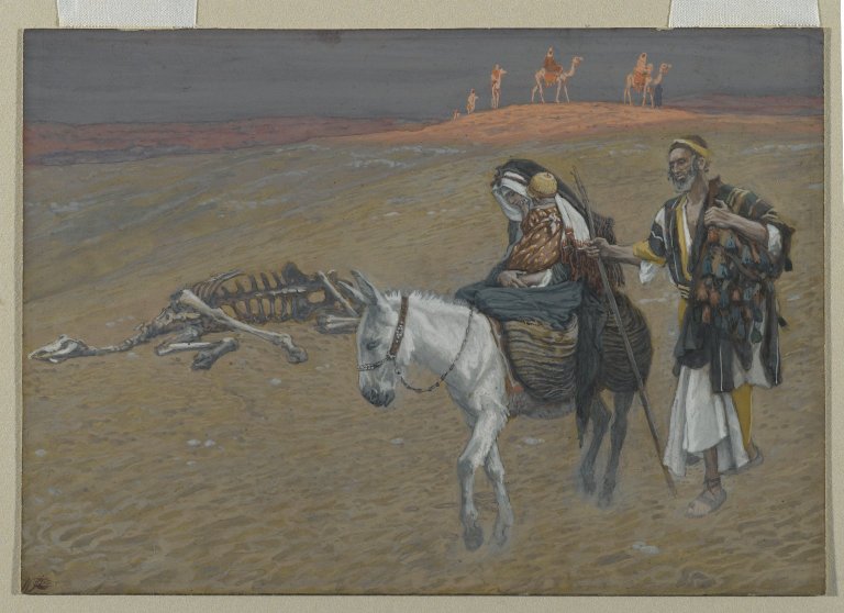 Brooklyn Museum - The Flight into Egypt (La fuite en Égypte) - James Tissot - overall