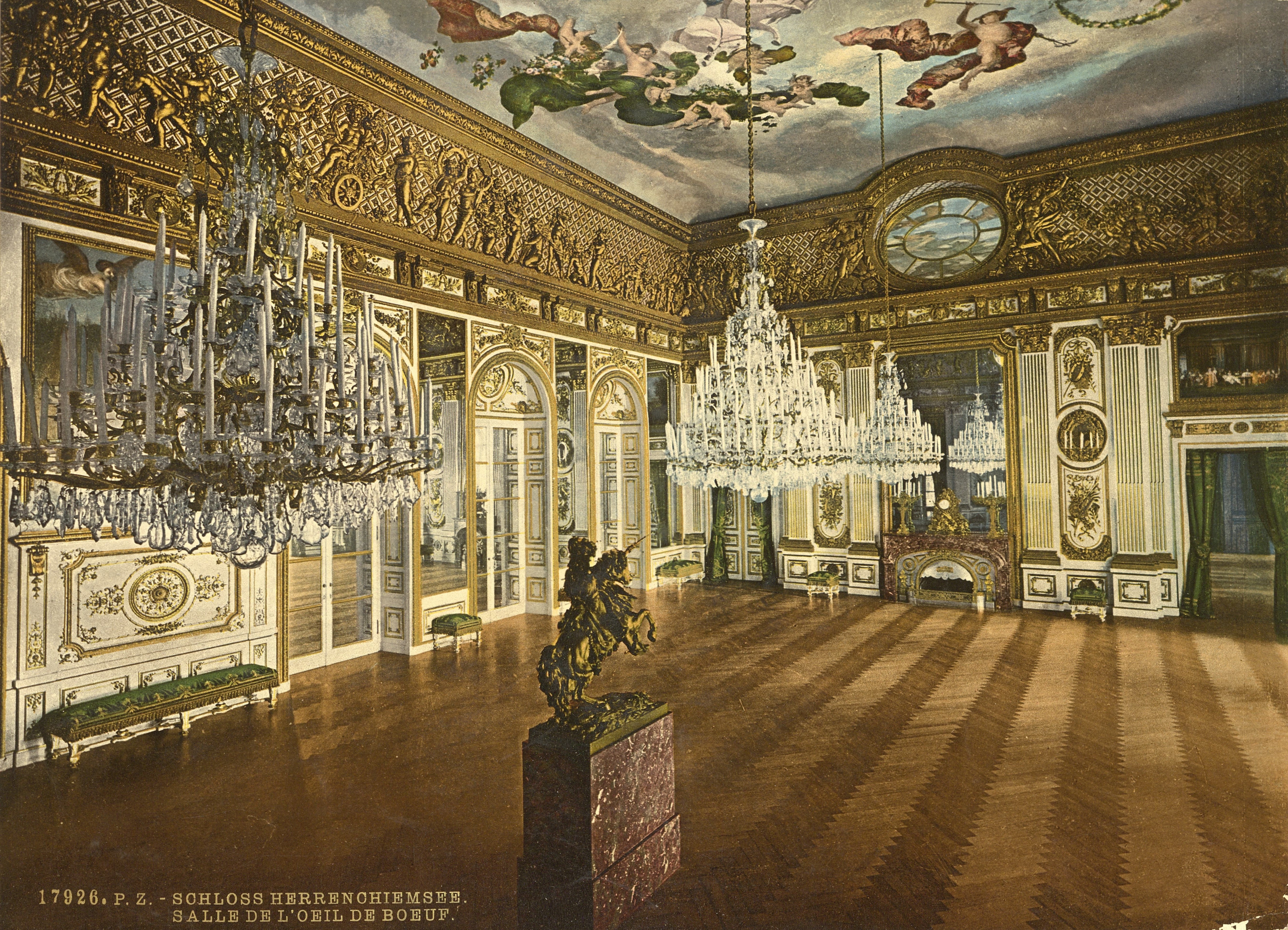 Versailles : Le salon de l’œil de Bœuf Chiemsee-Herreninsel-Neues_Schloss_Herrenchiemsee-ZI-0513-02-14-217476