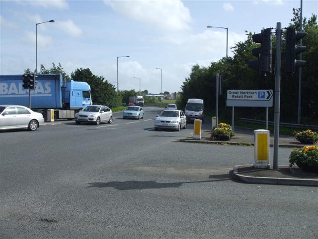 File:Great Northern Road, Omagh - geograph.org.uk - 936112.jpg