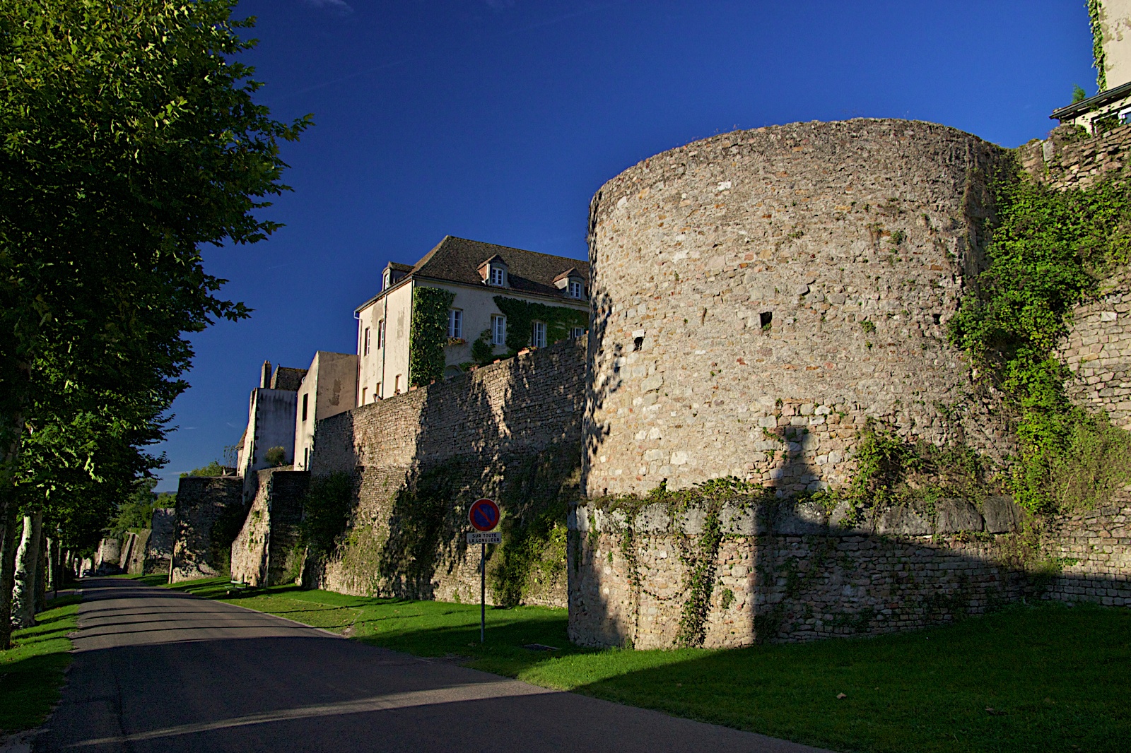 Roman walls. Roman Wall.