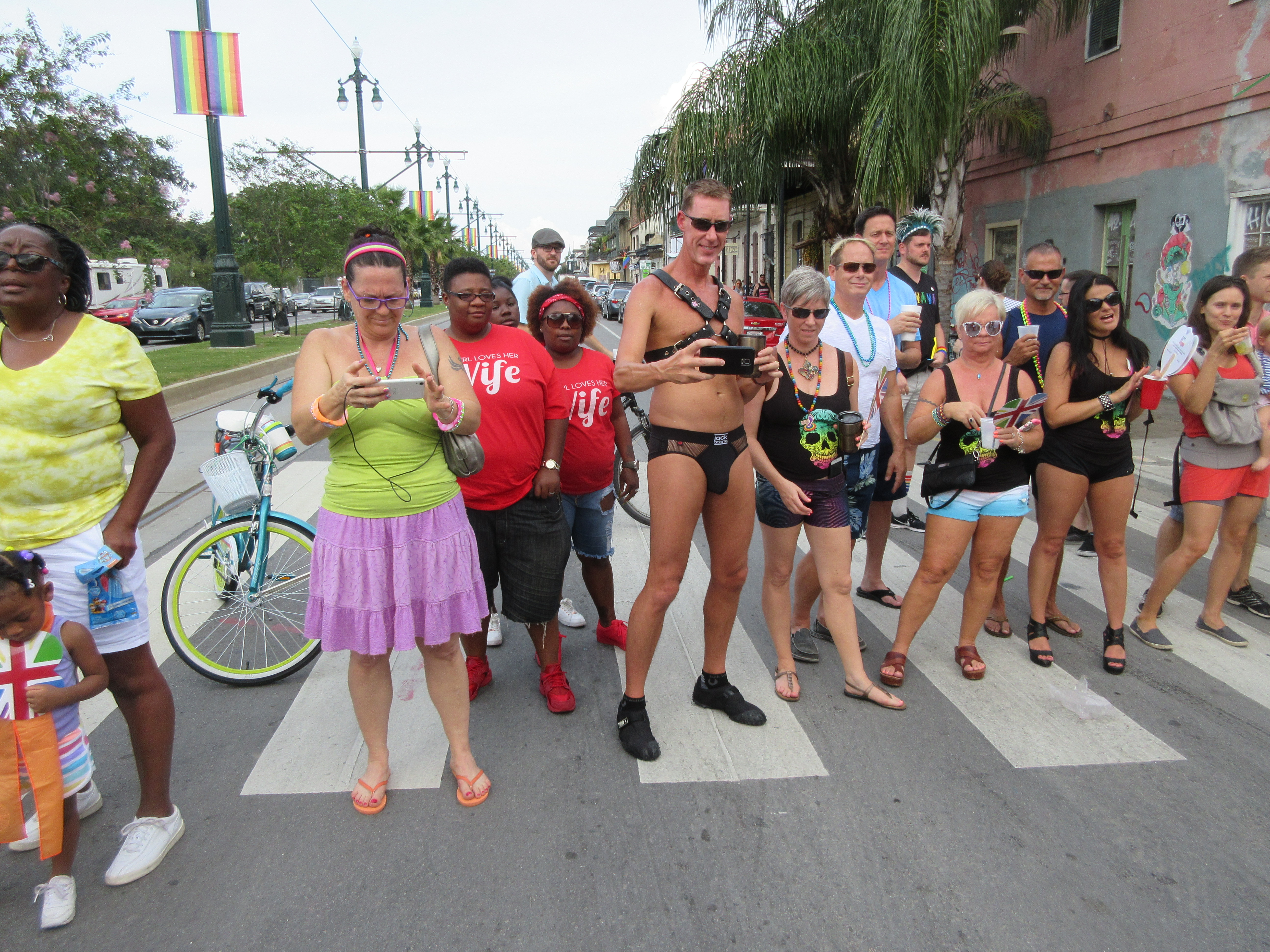 Southern decadence parade route