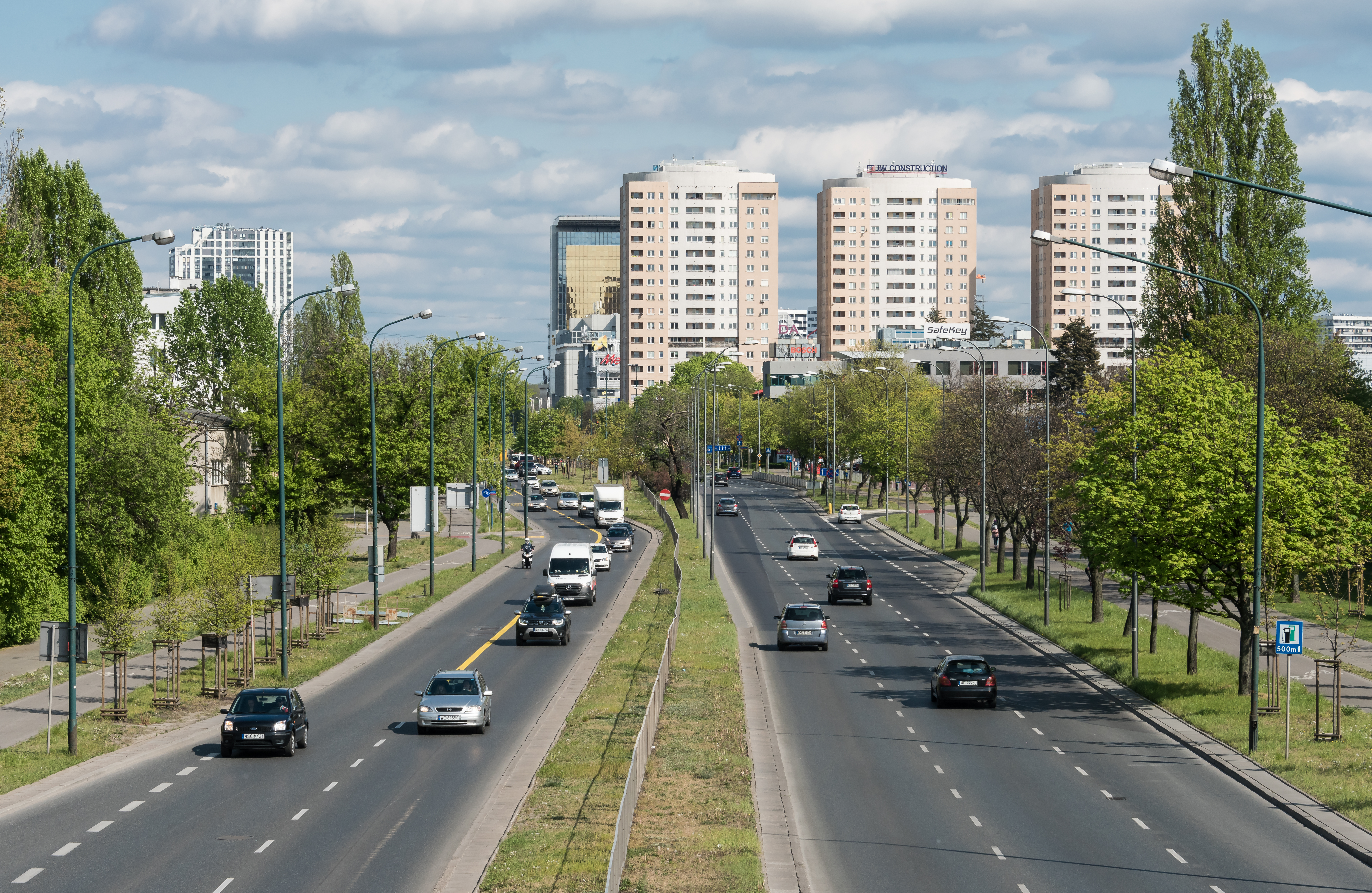 Улица бай. Улица Московская Варшава.