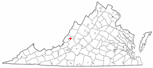<span class="mw-page-title-main">Low Moor, Virginia</span> Census-designated place in Virginia, United States