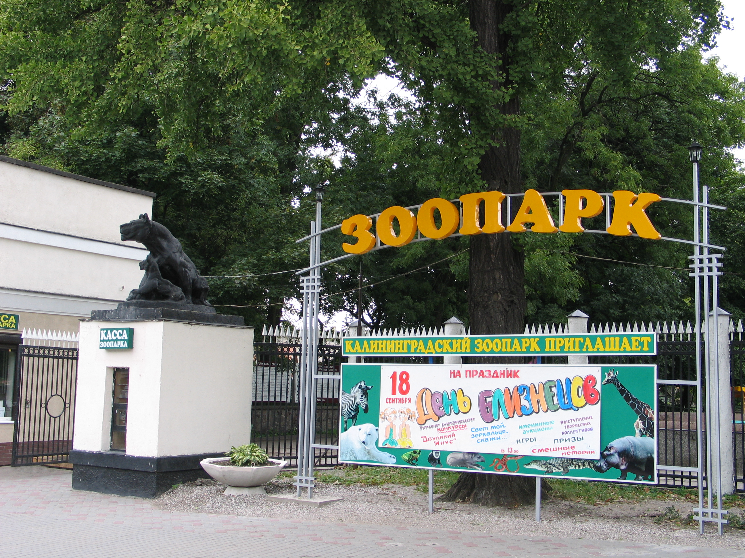 Зоопарк калининград фото
