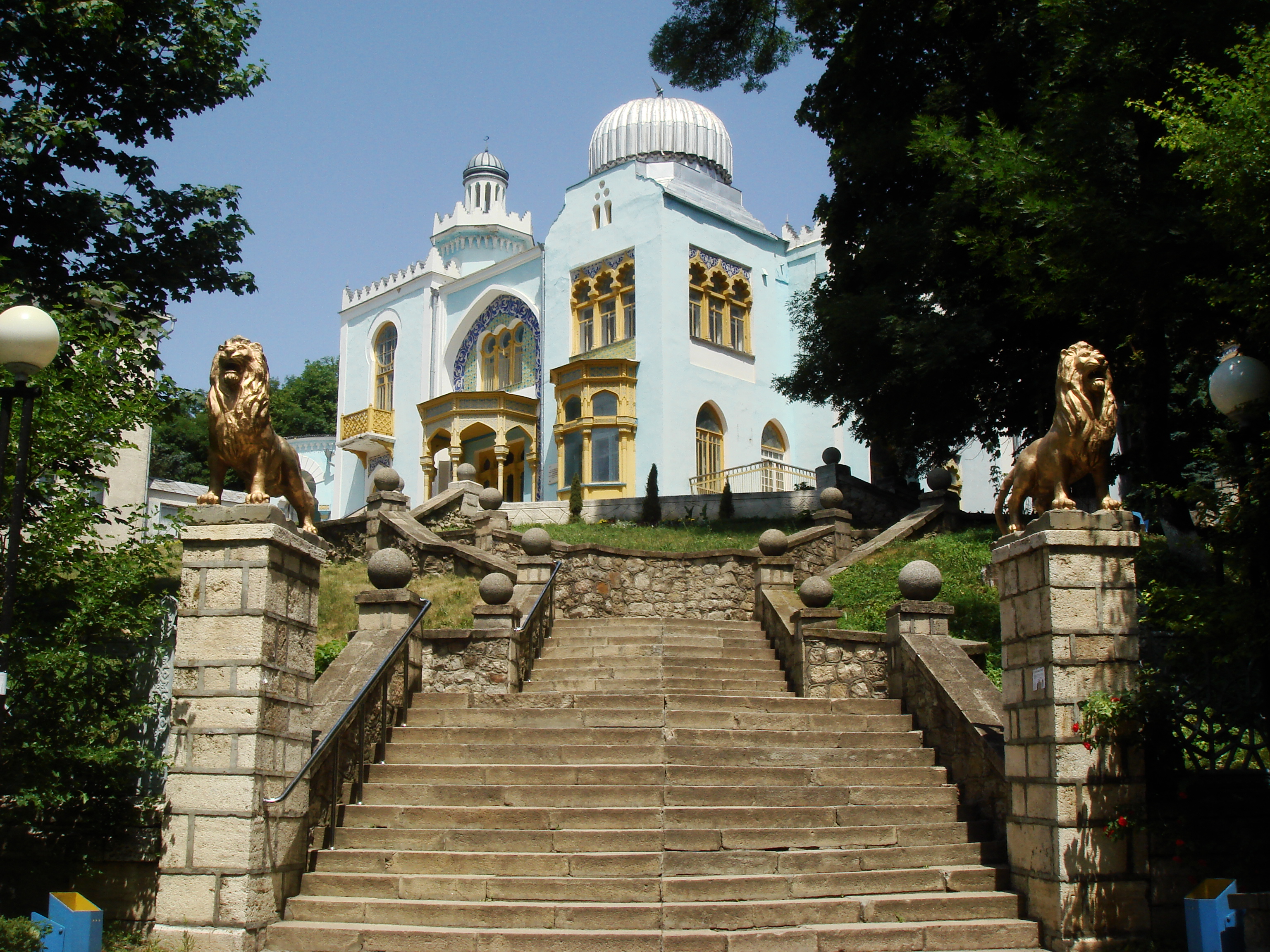 Дворец эмира бухарского в железноводске фото