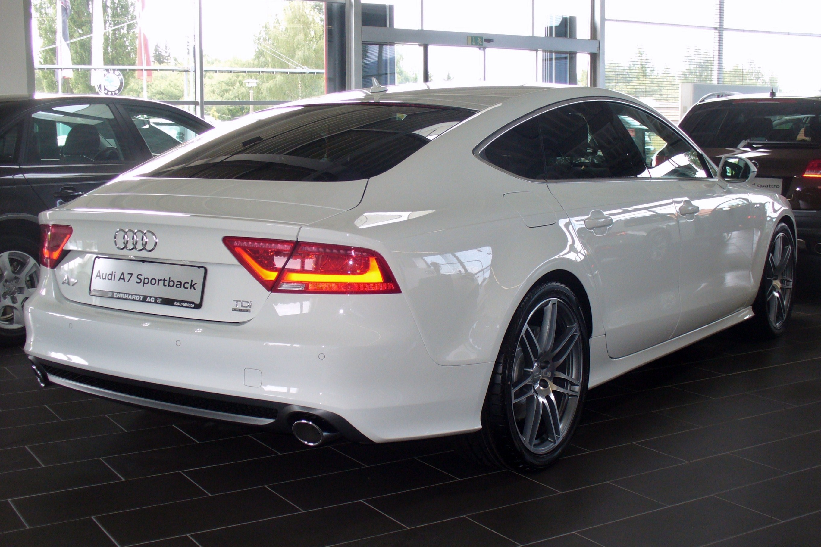 File Audi A7 Sportback 3 0 Tdi Quattro S Tronic Ibisweiss