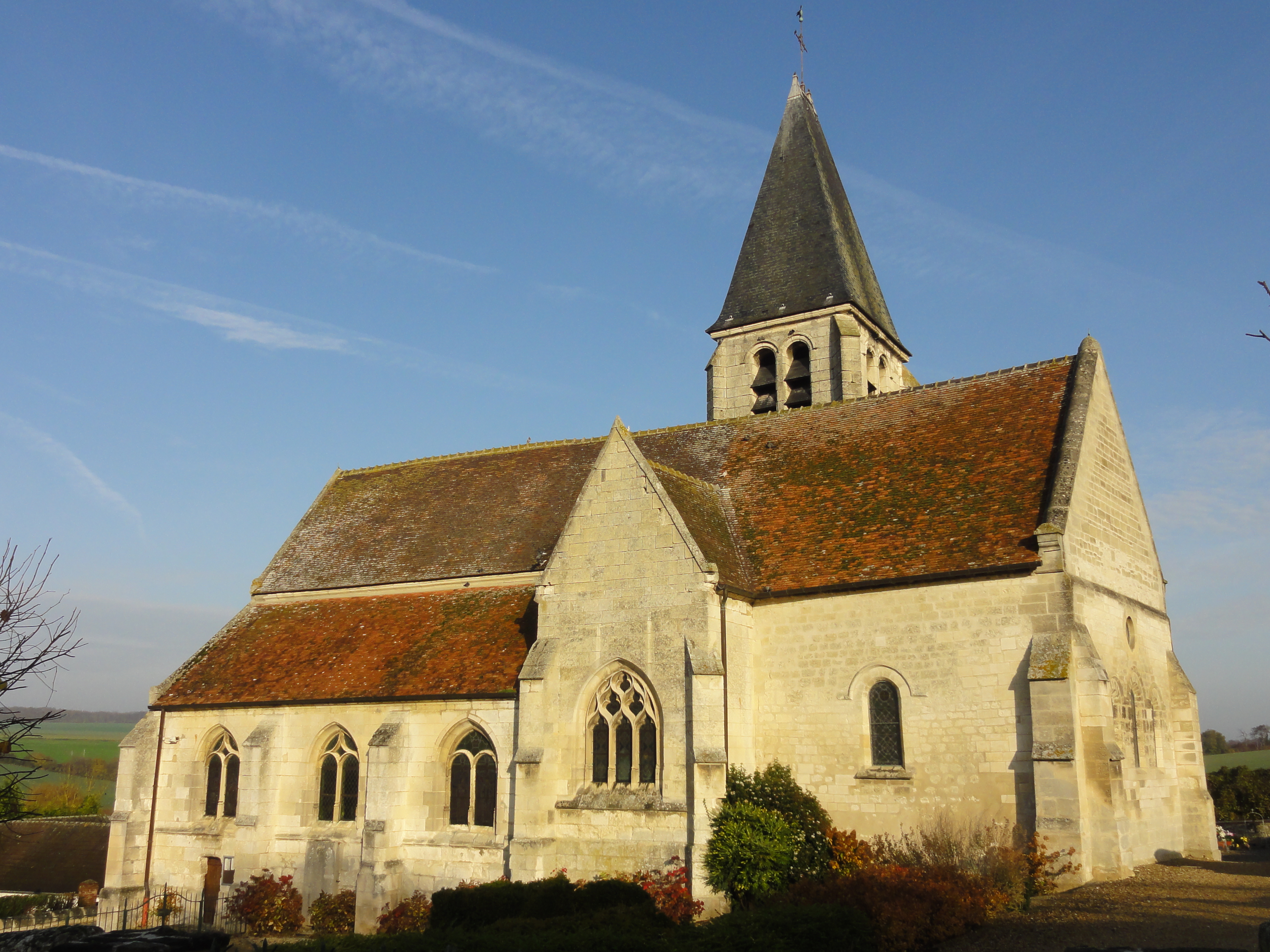 Eglise Saint-Lucien  France Hauts-de-France Oise Avrechy 60130