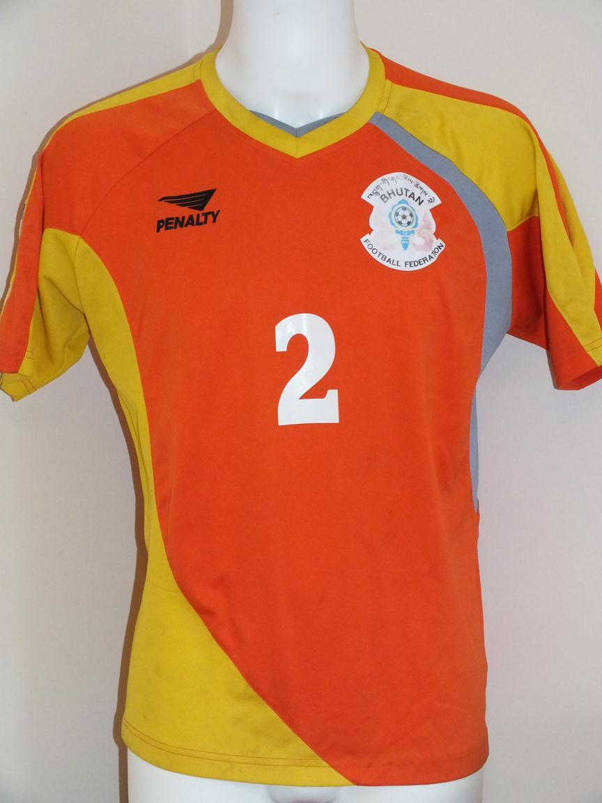 Bhutan Home shirt 2010