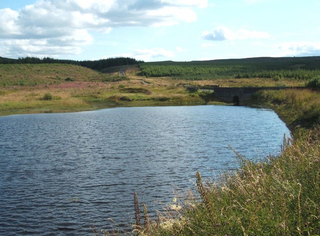 File:Bridge over Faughlin Burn - geograph.org.uk - 521295.jpg