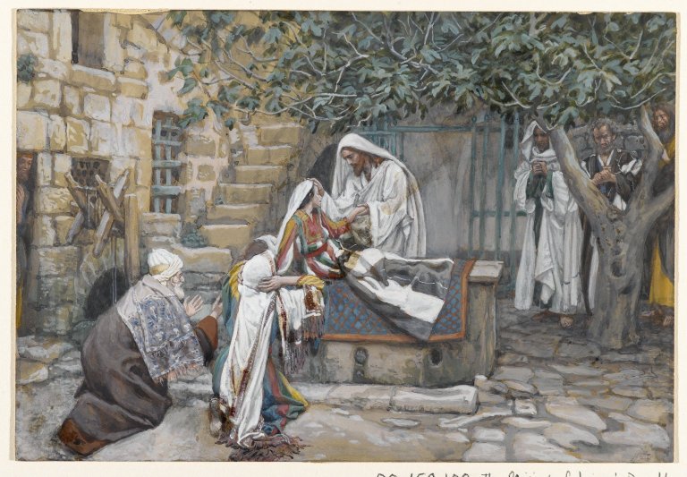 Brooklyn Museum - The Daughter of Jairus (La fille de Zäire) - James Tissot - overall