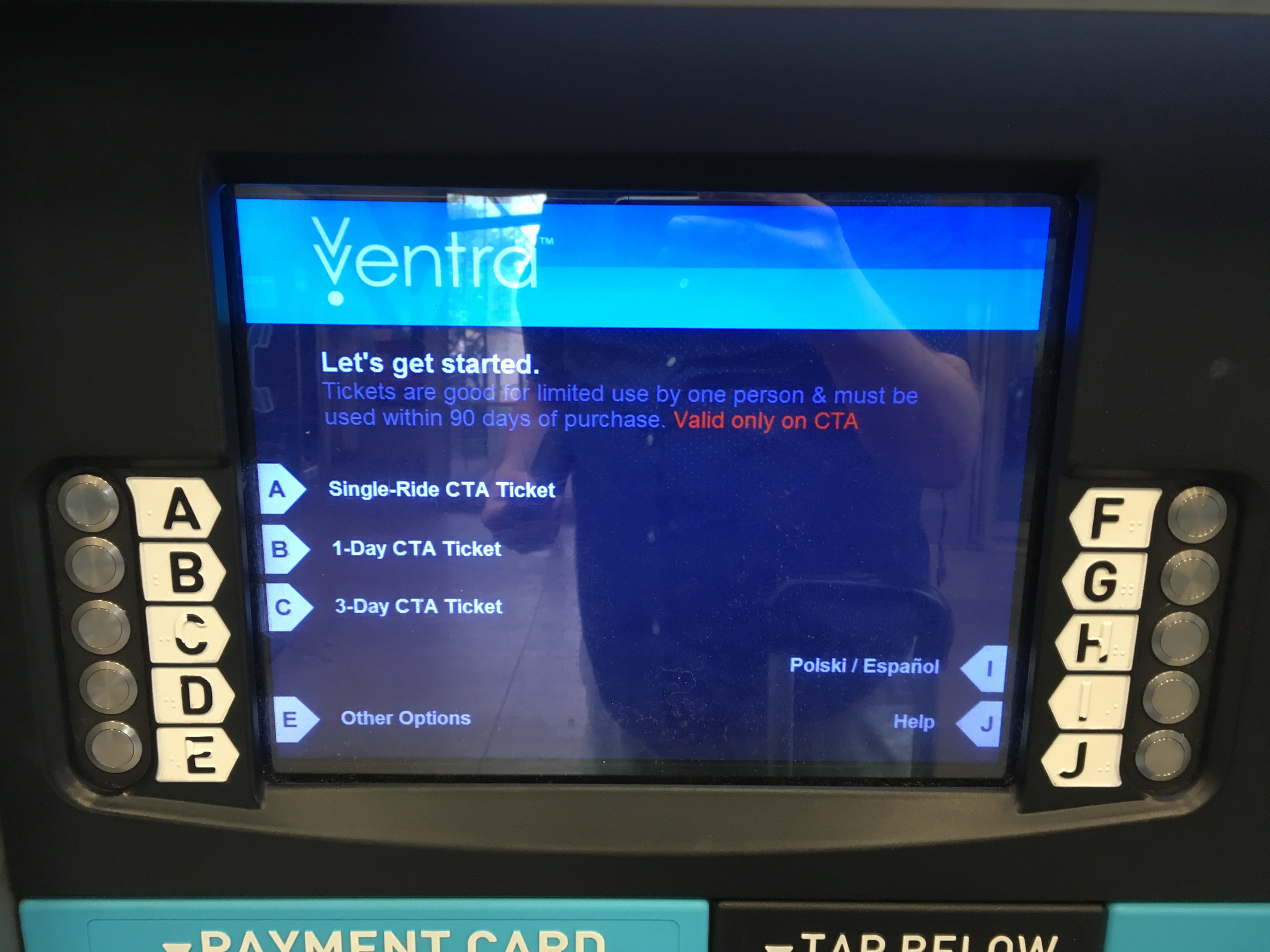 File:CTA Ventra vending machine opening screen (37242504504).jpg -  Wikimedia Commons