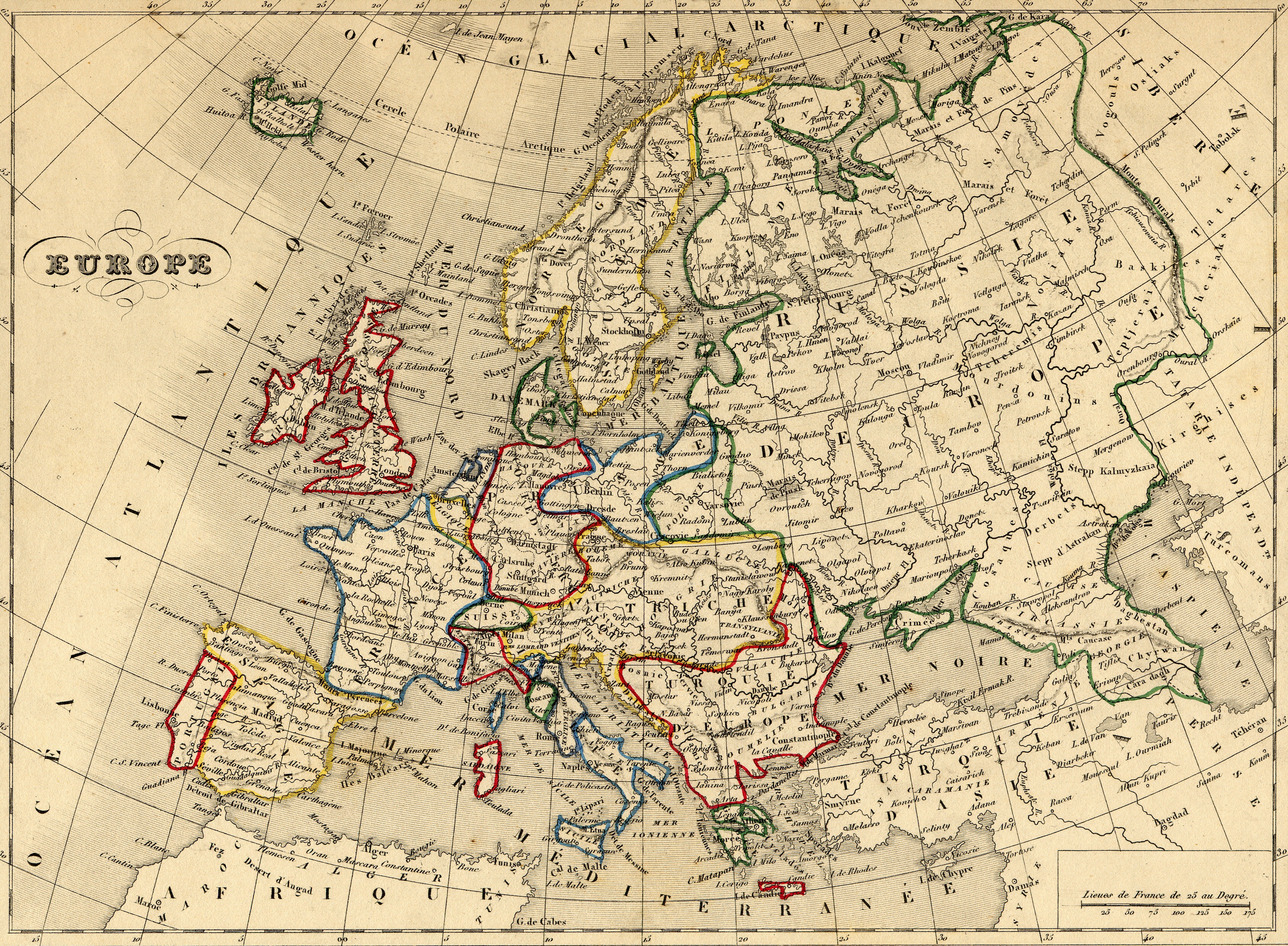 Страны 20 века. Карта Европы XIX век. Европейская карта 19 века. Карта Европы в конце 19 века. Карта Европы середины 19 века.