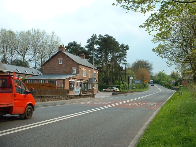 File:Cotebrook village - geograph.org.uk - 166461.jpg