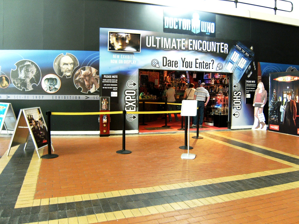 File Doctor Who Exhibition Red Dragon Centre Cardiff Jpg Wikimedia Commons