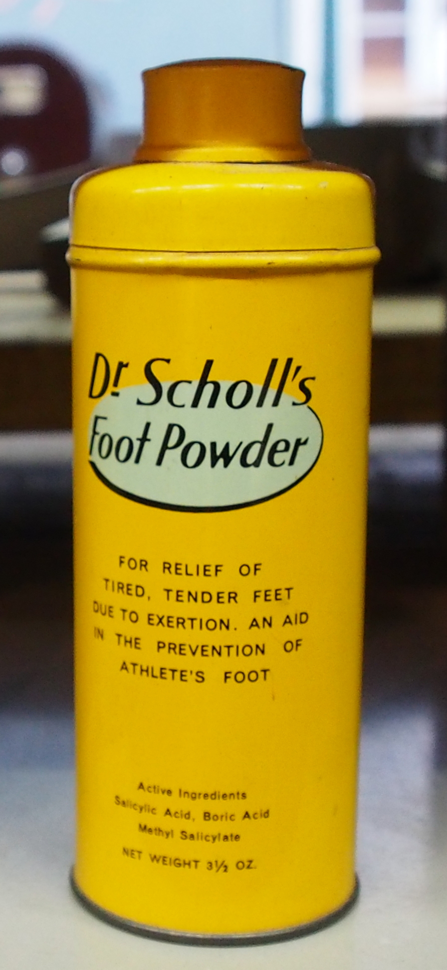 dr scholl's original foot powder