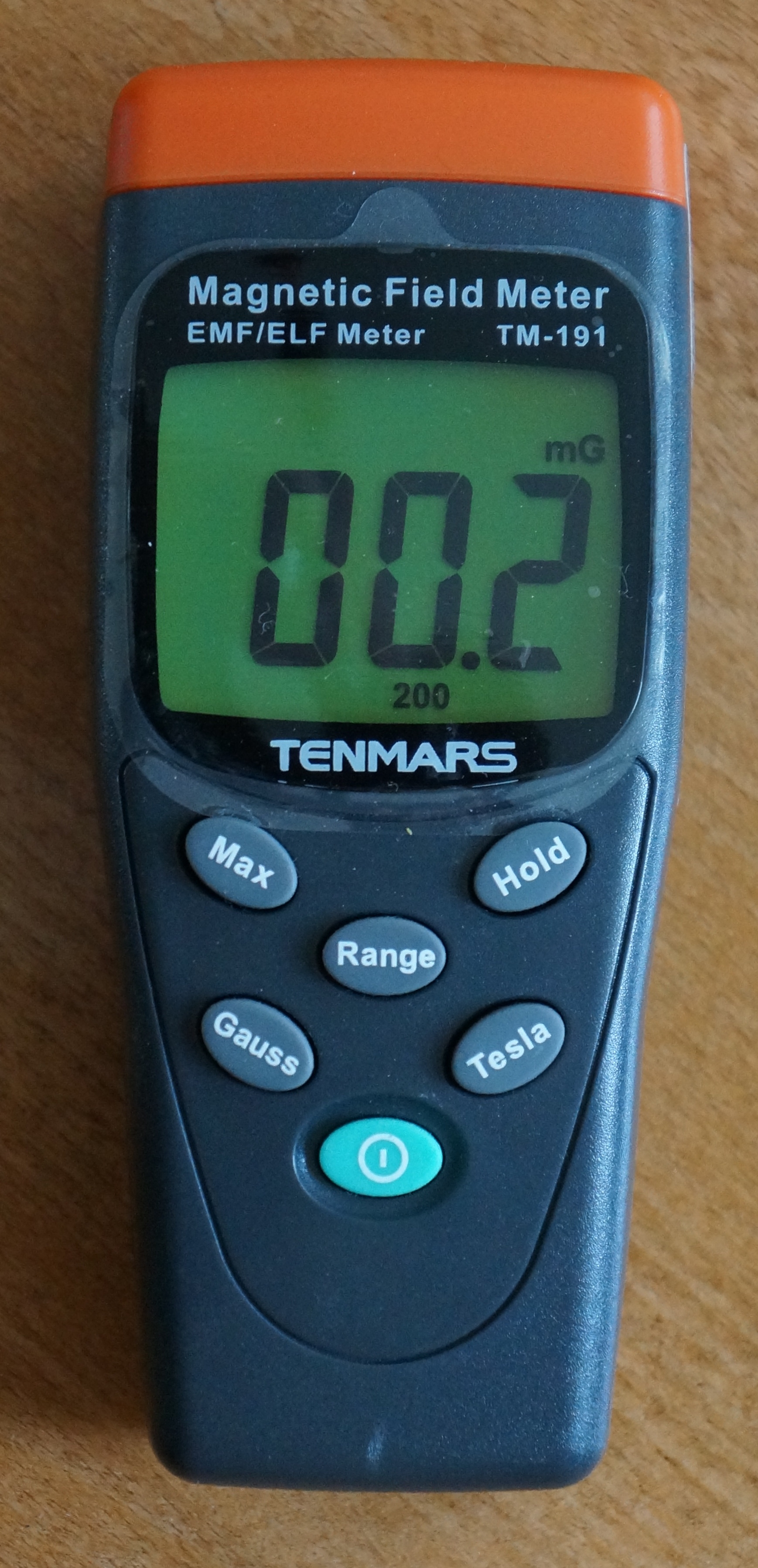 An image of an EMF meter, used by electricians and ghost hunters alike.