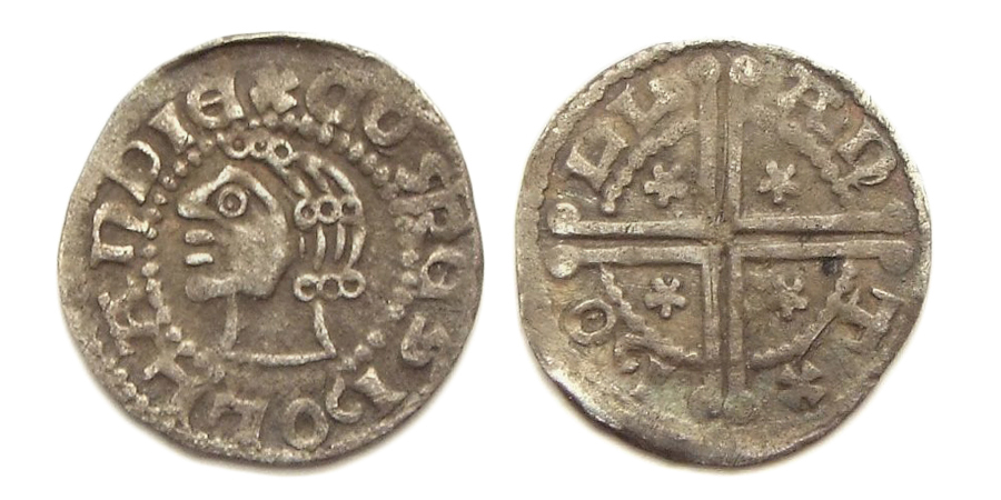 Holland, penny or 'kopje' with portrait of Floris V