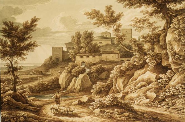 File:J C Reinhart - Klassische Landschaft mit Hirten (1828).jpg